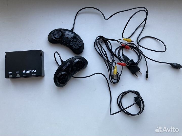 Игровая приставка Dendy + Sega Mega Drive hamy 4