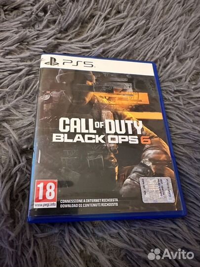 Call of duty black ops 6 ps5 диск