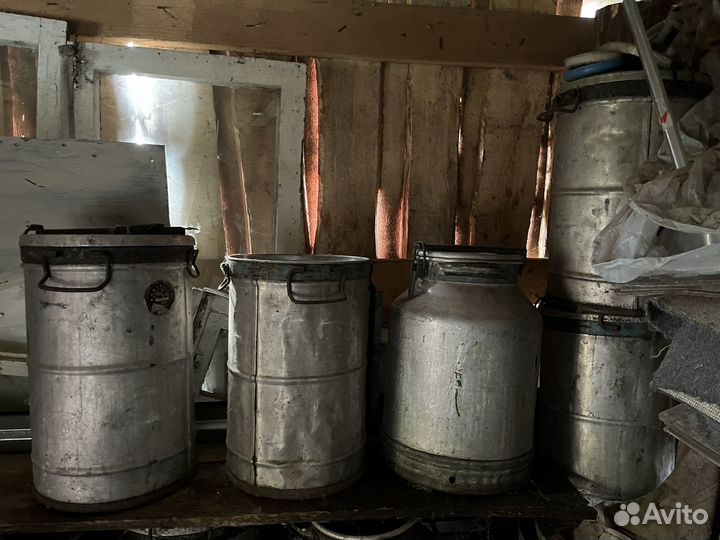 Фляги бидоны алюминиевые бу