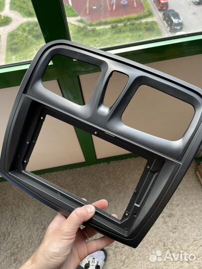 Рамка центральная панели, логан 2