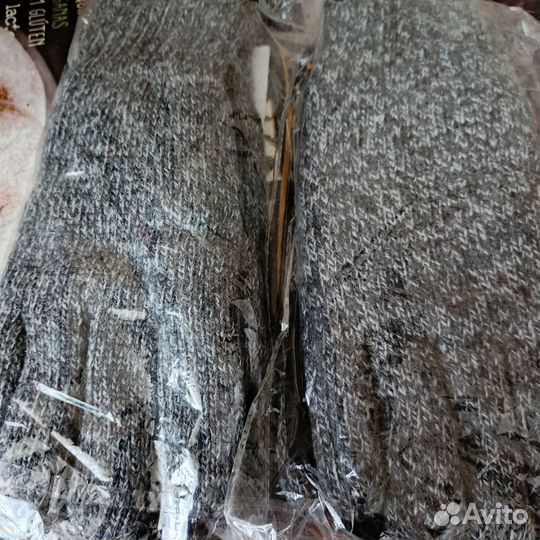 Перчатки зимние хакасы Шерсть + Пан