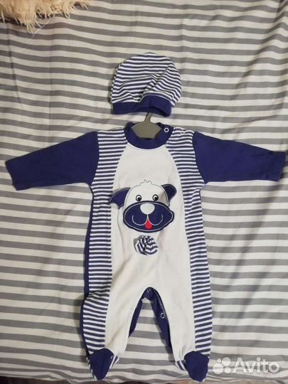 Комбинезон + шапочка