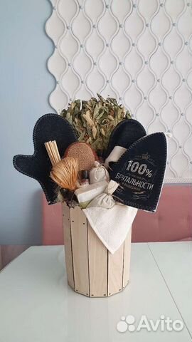 Банный комплект, набор для бани и сауны