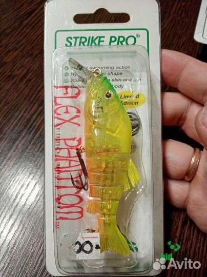 Воблеры Strike Pro Flex Phantom 90 90mm 21g