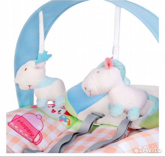 Детские качели шезлонг