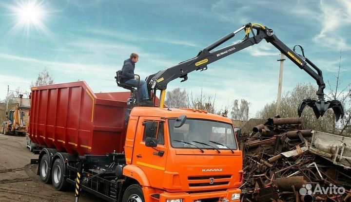 Приём и вывоз металлолома чёрных и цветных металло