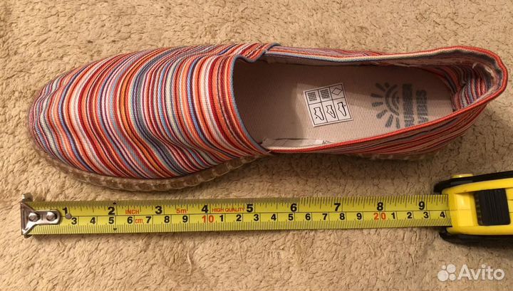 Слипоны женские D&F р.37 24 см по стельке