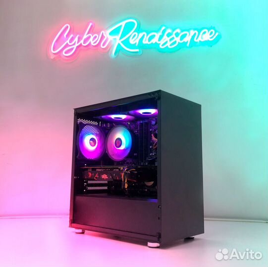 Пк Ryzen 5 7500F/32Gb/RTX4060/M.2 500gb/M.2 1000gb