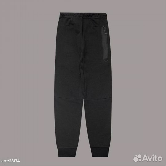 Штаны спортивные nike черные с резинками 44(XS/S)