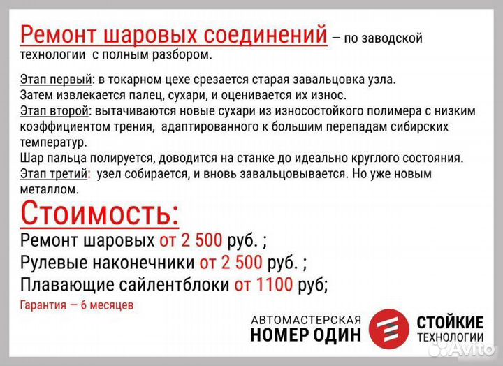 Стойка передняя Toyota Ipsum 2003-2009