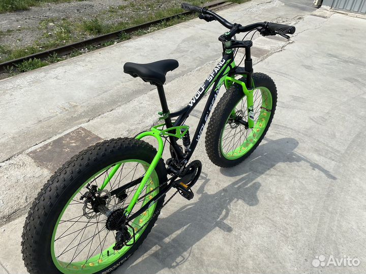 Велосипед 26х4 двухподвесной