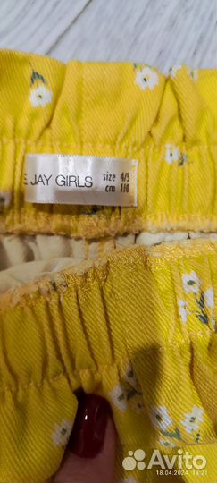 Джинсовая юбка для девочки 110