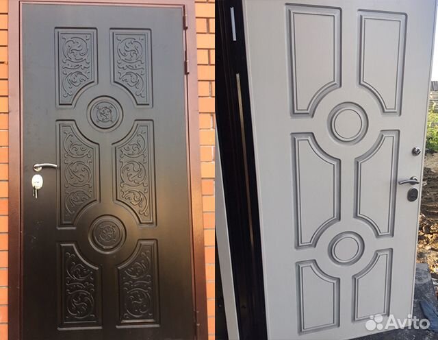 Мдф накладки на металлические двери