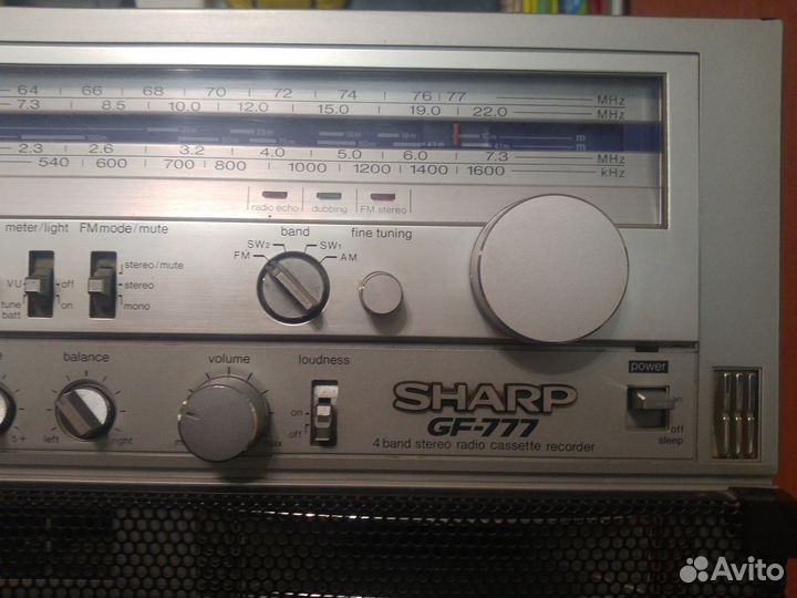 Магнитофон Sharp GF 777