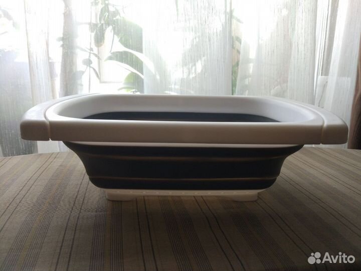 Дуршлаг силиконовый складной