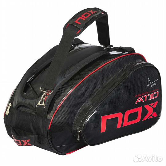 Сумка для ракеток падел NOX AT.10 red