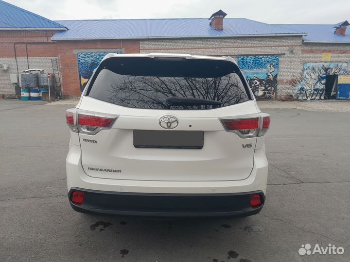 Toyota Highlander 3.5 AT, 2014, 240 000 км