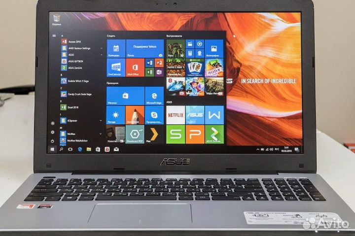 Ноутбук asus