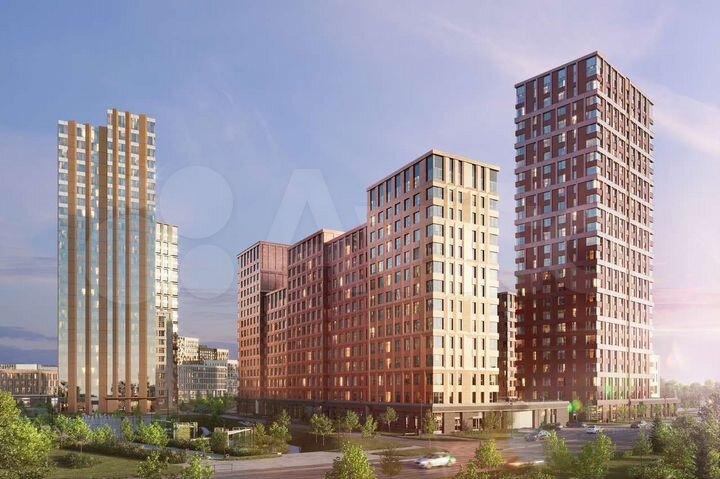 Квартира-студия, 24,5 м², 9/25 эт.