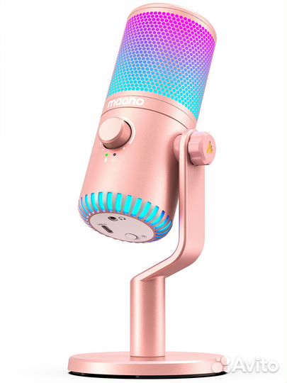 Микрофон Maono DM30RGB Pink