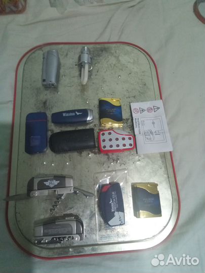 Зажигалки рабочие с газом и без