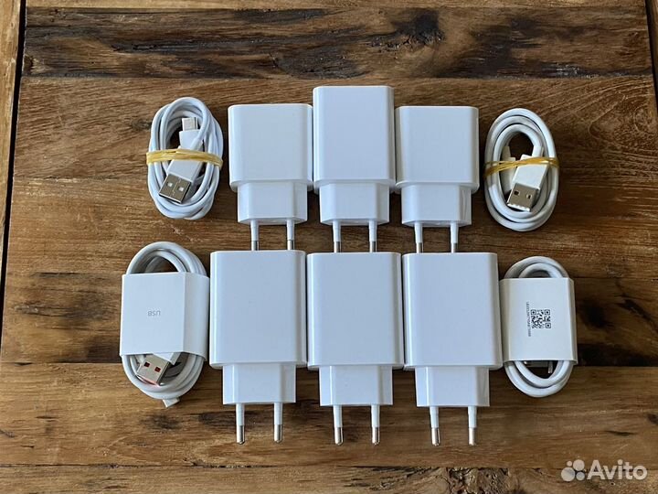 Xiaomi зарядные блоки и кабели