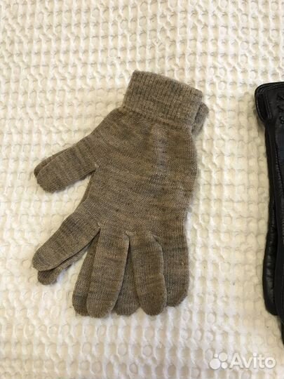 Перчатки, шапка, платок