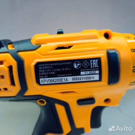 Шуруповерт Вихрь 18 в