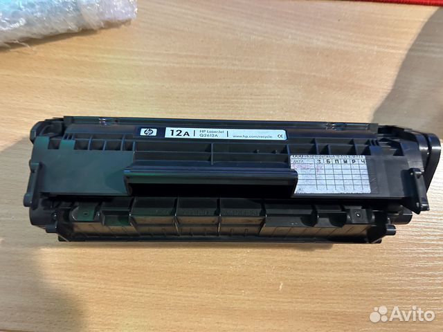 Сломанный картридж. Новый барабан и ролик заряда