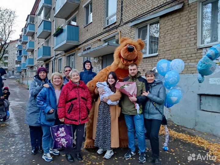 Медведи на праздник