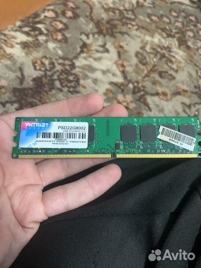 Оперативная память ddr2 2gb