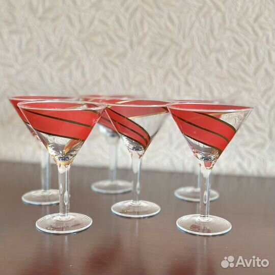 Р фужеры для мартини коктейльные бокалы