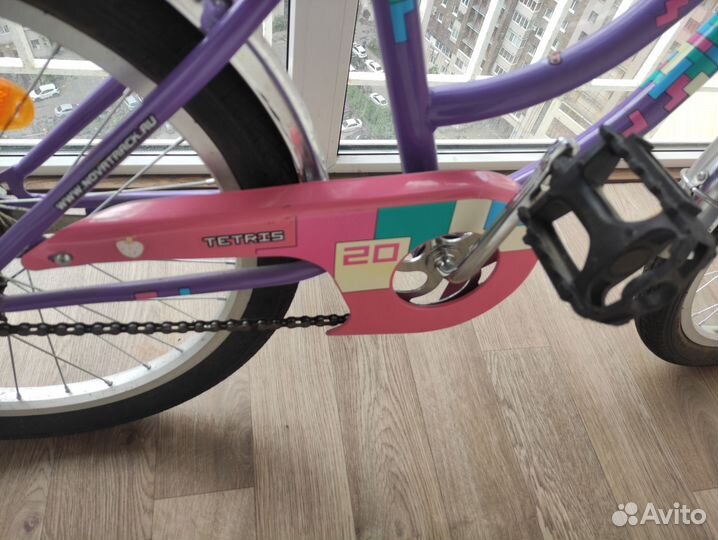 Детский велосипед Novatrack Tetris 20 дюймов