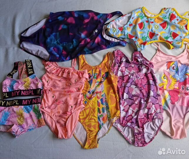 Купальник на девочек2-4,5-6,134-140,158-164,40-42