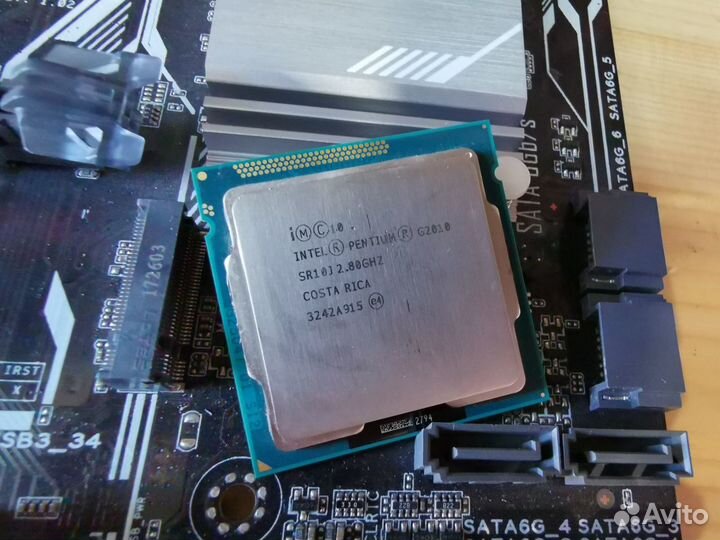 Intel Pentium G2010 2 ядра по 2800 GHz, гарантия