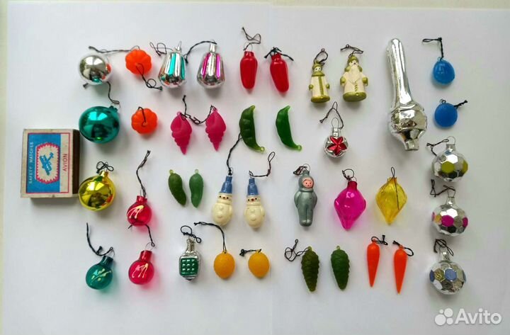 Елочные игрушки СССР малютка