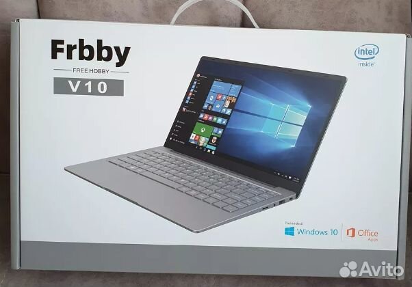 Ноутбук новый Frbby v10