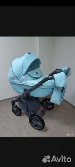 Коляска adamex 3 в 1 бу