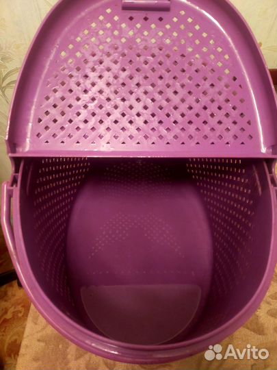 Переноска для кошек пластиковая