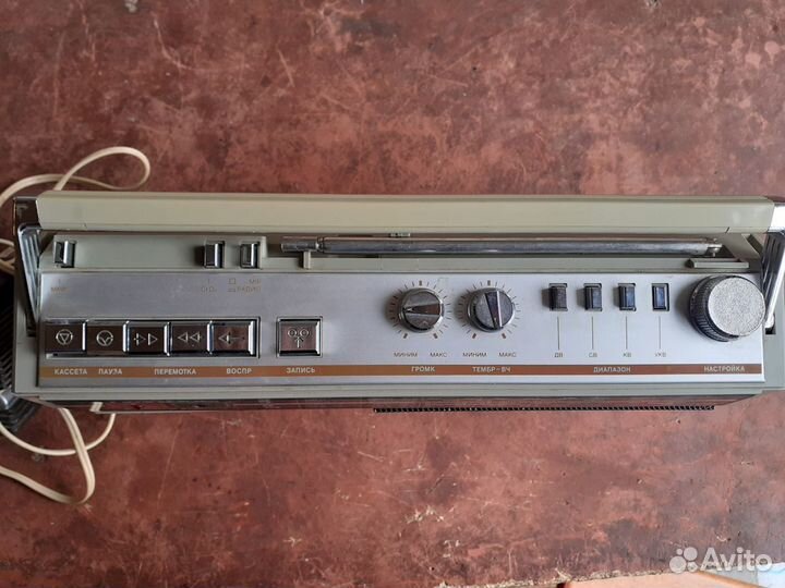 Магнитола Радиотехника мл-6302