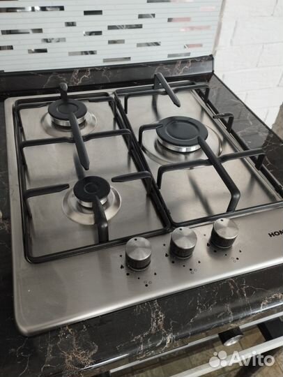 Газовая варочная панель 3 конфорки