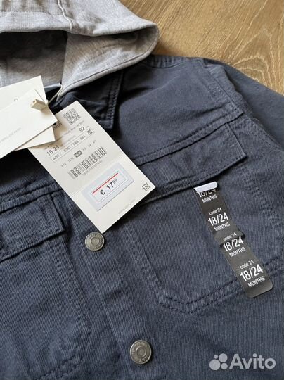 Джинсовая рубашка zara оригинал