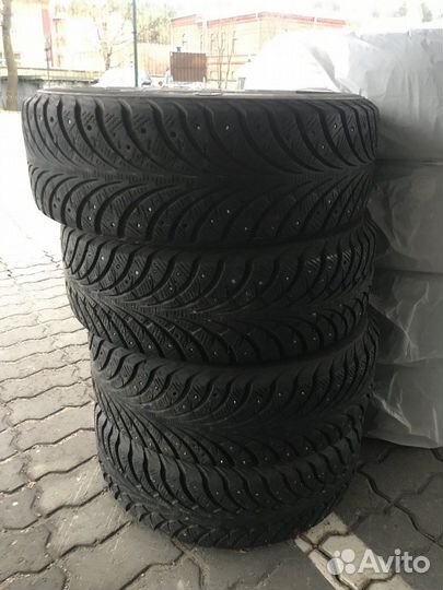 Колеса на дисках зимние 205 60 16 шипы