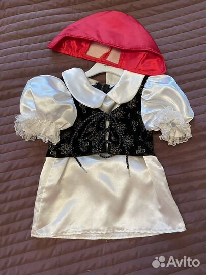 Костюм красной шапочки 104-110