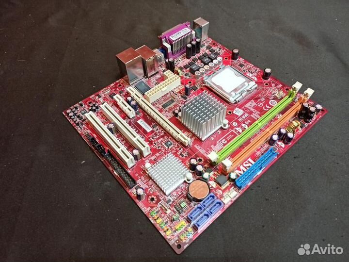 Материнская плата Msi N1996 на Lga775