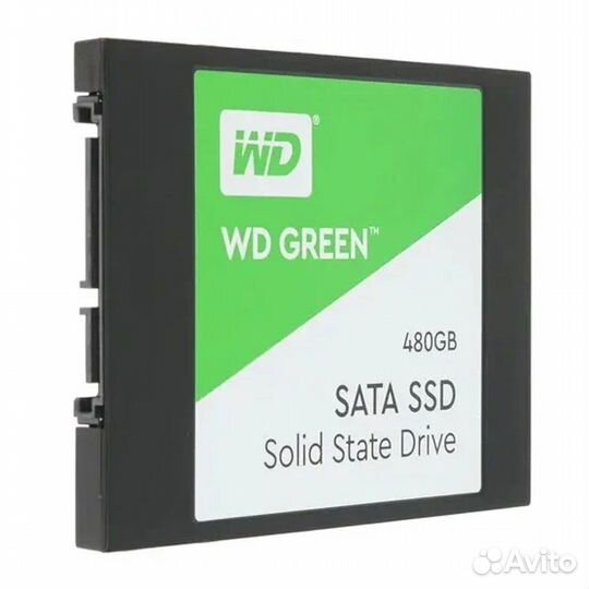 SSD Western Digital WD Green SATA 480GB, б/у