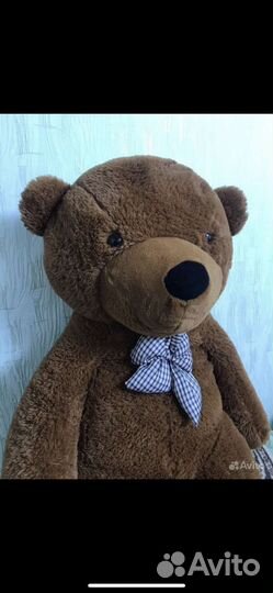 Большая мягкая игрушка медведь