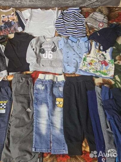Вещи для мальчика пакетом