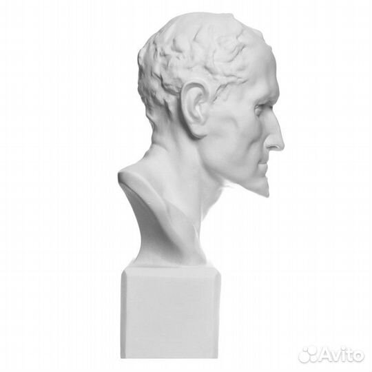 Гипсовая фигура Голова Мефистофеля, 22 х 27 х 46 с