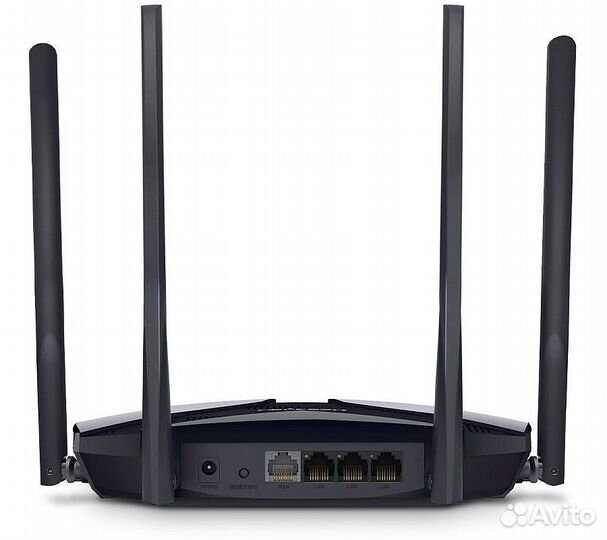 Wi-Fi роутер Mercusys MR1800X, черный